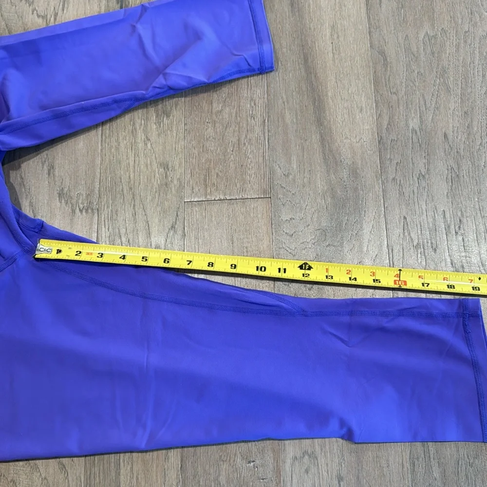 Zyia Active Purple Capri Leggings Size 16-18 - Picture 6 of 6